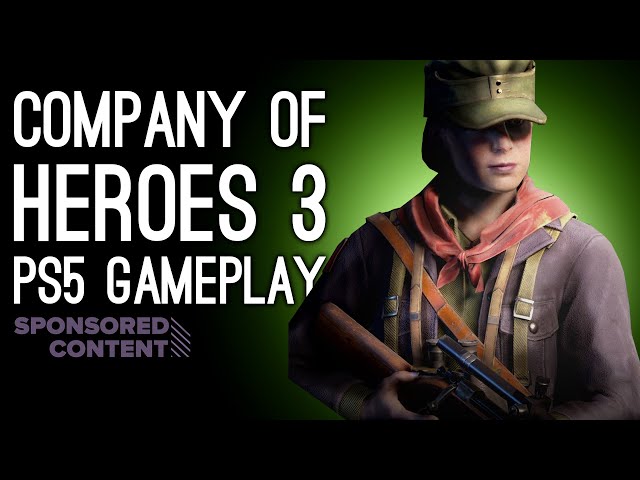 'It's Hurting My Head, Ellen!' Oxtra vs Strategy in Company of Heroes 3 on PS5 (Sponsored Content)