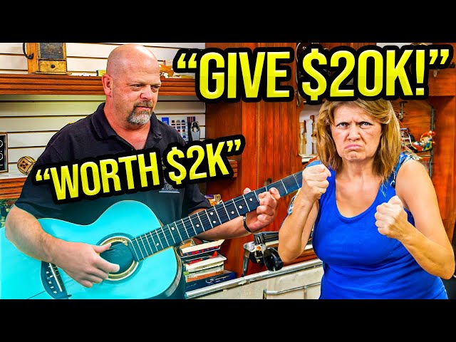 Seller: "I want $20k for it!" - Pawn Stars