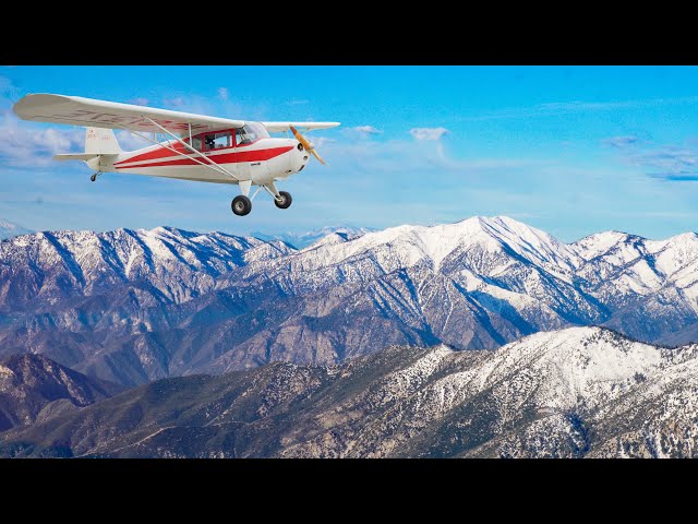 Trying To Reach 10,000ft in My 78 Year Old Airplane (1946 Aeronca Chief)
