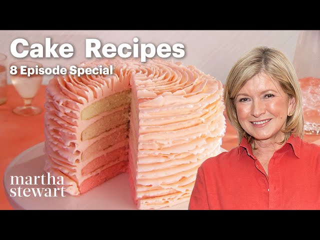 8 Amazing Cake Recipes from Martha Stewart