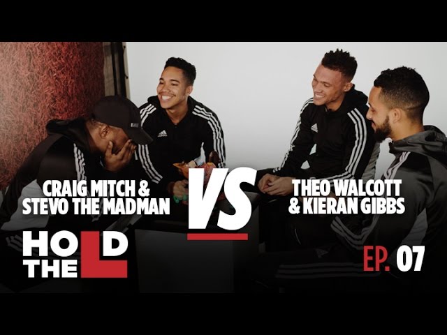 Theo Walcott and Kieran Gibbs Vs Stevo The Madman and Craig Mitch - Hold The L