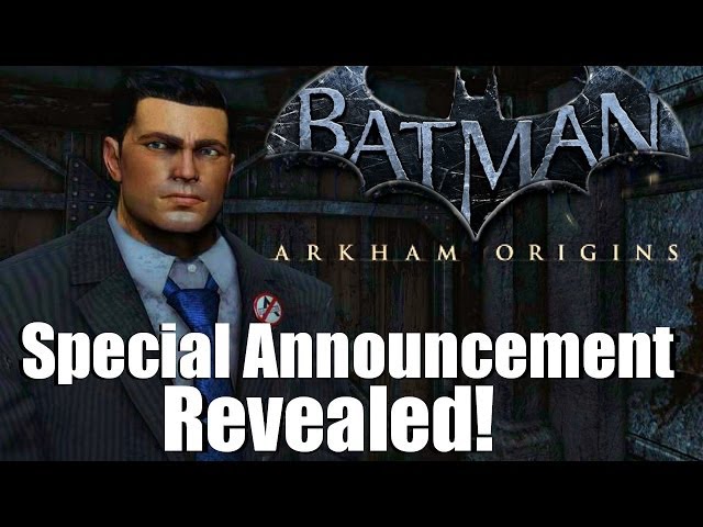 Batman Arkham Origins: Special Announcement Revealed!