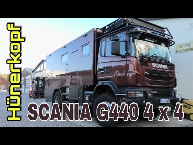 SCANIA G440 4x4 Hünerkopf / womoclick