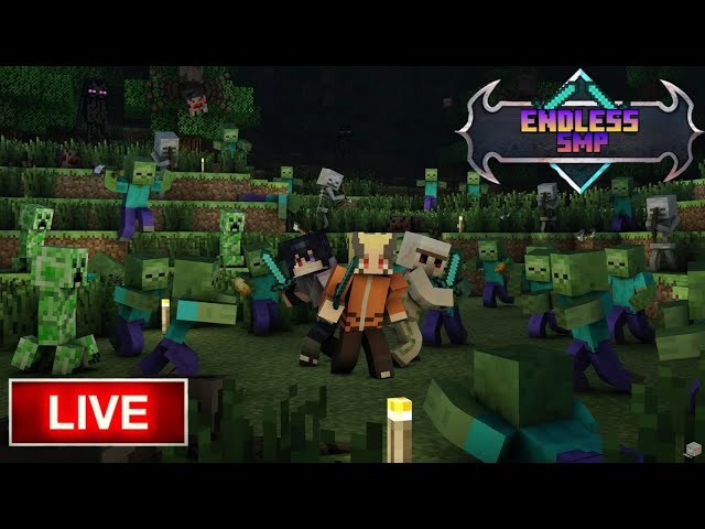 Let's Play In Our SMP | Endless SMP | Live With Subs🔴 | GK gamer |