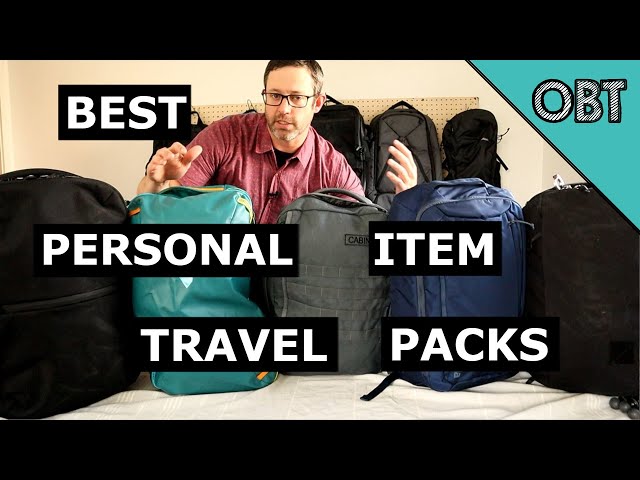 Best Personal Item Size Travel Backpack