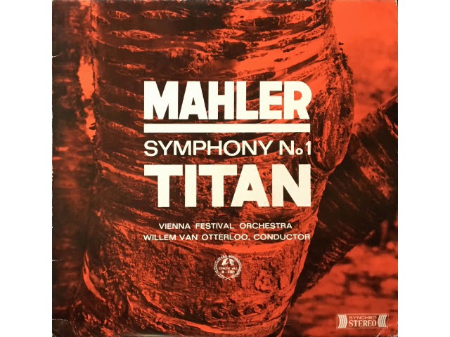 Mahler Symphony No.1- Willem van Otterloo/Wien Symphoniker