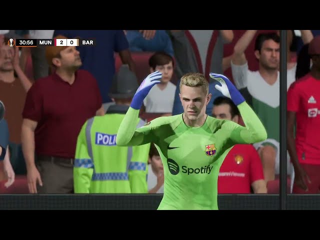 EA Sports FIFA 23 uefa europa league gameplay on Xbox Series X