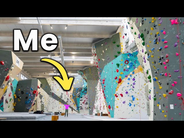 How Good is the World's BIGGEST Climbing Gym?