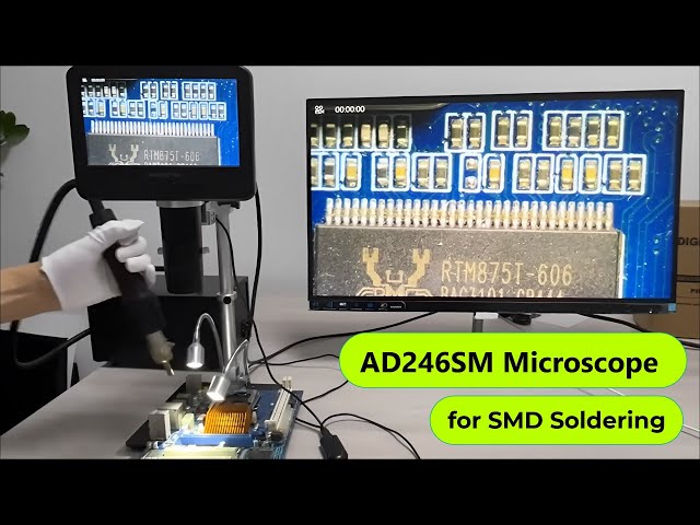 Microscope for SMD Soldering & Biological Observations || Andonstar AD246SM