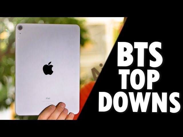 iPad Air 2020 -  Top Down BTS