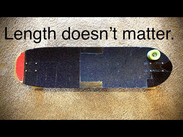Which dimensions MATTER on your longboard?