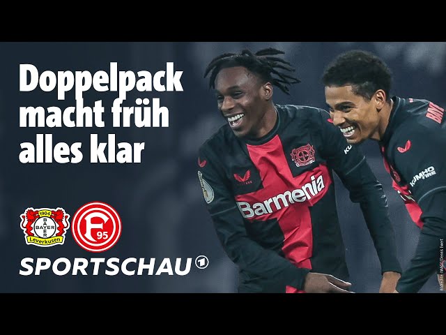 Bayer Leverkusen – Fortuna Düsseldorf Highlights DFB-Pokal Halbfinale | Sportschau Fußball