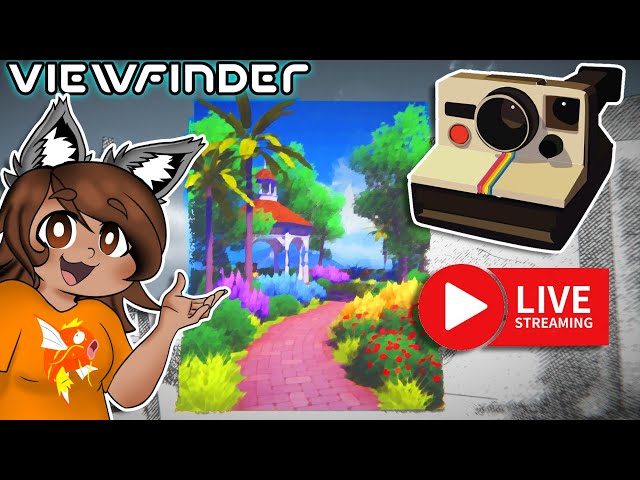 Livestream 🔴: HELP Me Solve Art! Let's Play viewfinder cozy game 2023 gameplay livestream