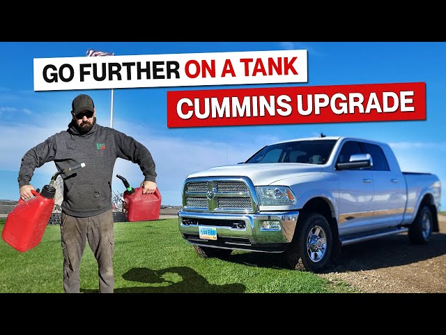 Improving the long hauler!! 2013 Cummins 52 Gallon Fuel Tank Upgrade! 1,000 miles between fill ups?!