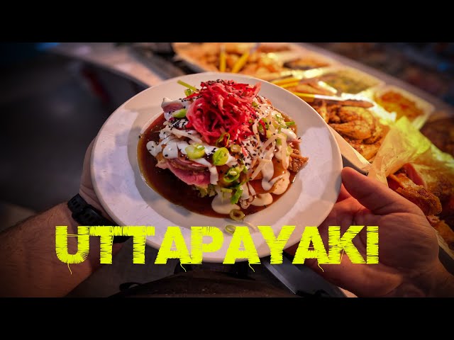 MrT's Fusion: Uttapam + Okonomiyaki 👌😊👍