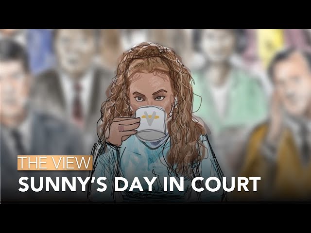 Sunny Hostin Attends Trump Hush Money Trial | The View