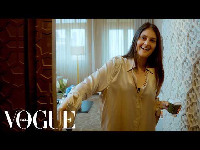 Megha Kapoor Gets Ready for Forces of Fashion with Natural Diamond Council of India | Vogue India