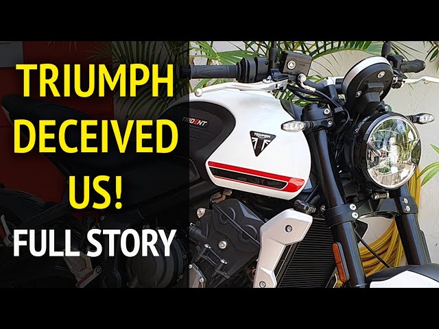DECEIVED When Buying The Triumph Trident 660!