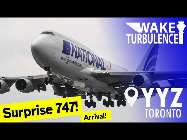 National Boeing 747 Arrival in Toronto YYZ!