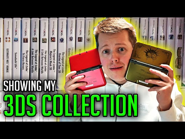 My Nintendo 3DS Collection Hardware and Games!