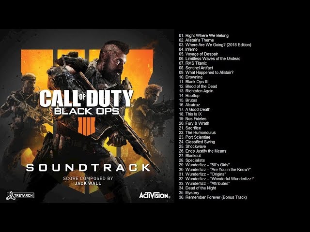 Call of Duty: Black Ops 4 (Official Soundtrack) | Full Album
