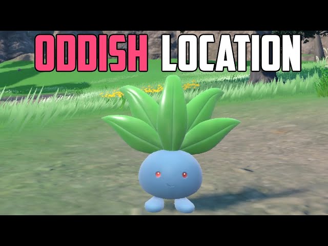How to Catch Oddish - Pokémon Scarlet & Violet (DLC)
