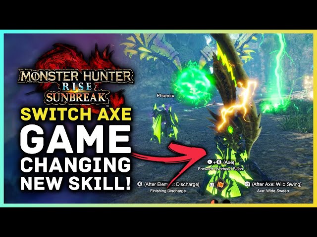 New Switch Axe Skill is GAME CHANGING in Sunbreak!