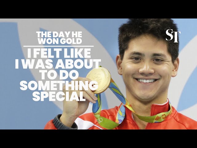 The day Joseph Schooling won gold: I felt like I was about to do something special