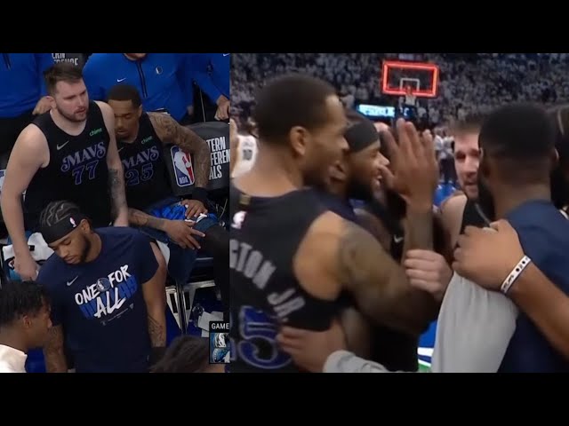 LUKA TELS TEAM "NO! IM GOING FOR GAME WINNER! TOLD YALL" THEN HITS GAME WINNER! GETS EMOTIONAL!
