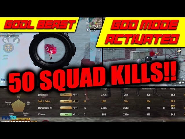 50 Kills = 100 $ Challenge | Team Splitted in 2 Duos | Can we make this ? | PUBG Mobile