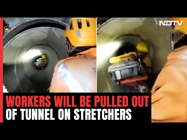 Uttarakhand Tunnel Rescue: How Trapped Workers Will Be Pulled Out On Stretchers From Tunnel