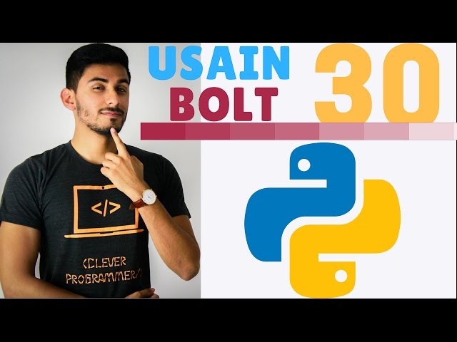 Learn Python Programming - 30 - Usain Bolt Races You and Qazi (Exercise)