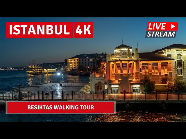 🔴🇹🇷Live Istanbul 2022 26 May Besiktas Walking Tour|4k UHD 60fps