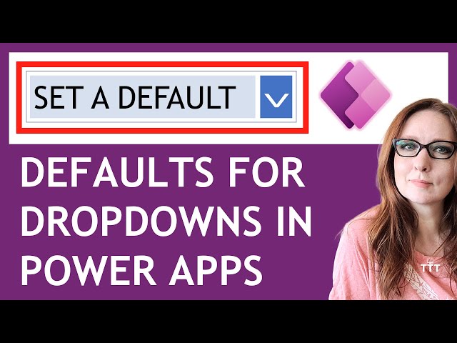 Set a Default Value for a Dropdown Menu in Power Apps/Dynamics 365 (Model-driven and Canvas Apps)