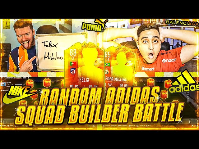 FIFA 22: RANDOM NUMBERSUP Squad Builder Battle 😱😱