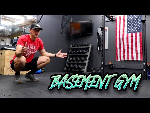 How I Made my Basement a Gym // Home Fitness