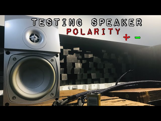 Testing speaker polarity | if cables aren't marked (quick video)