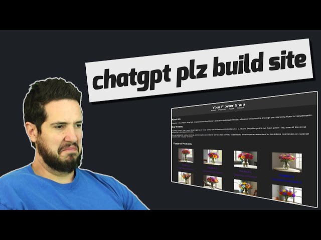 I Asked ChatGPT To Build Me a Website