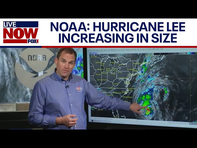 NOAA: Hurricane Lee's size causing concerns for Maine, Massachusetts, New England | LiveNOW from FOX