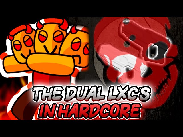 Getting the DUAL LXC'S on HARDCORE in Survive Area 51 - Roblox