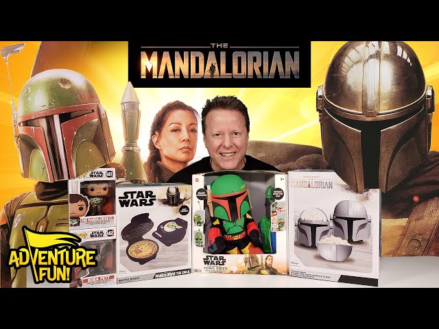 The Mandalorian & Boba Fett Team Up Popcorn with The Child Waffle Makers Adventure Fun Toy review!