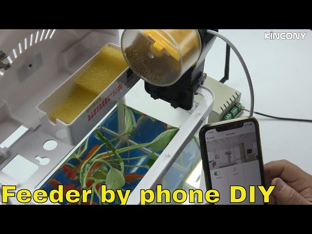 fish feeder automatic diy by android Home Automation Project 4K HD!