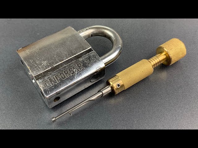 [916] Abloy 341 “Enforcer” Padlock Picked and Gutted