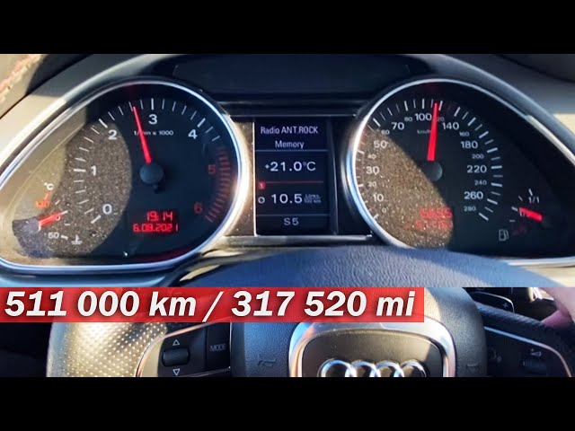 2008 Audi Q7 3.0 TDI V6, 0-100km/h Acceleration (511 000 km)
