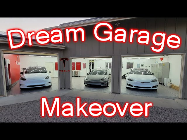Tesla Garage Makeover! Finally Finished!