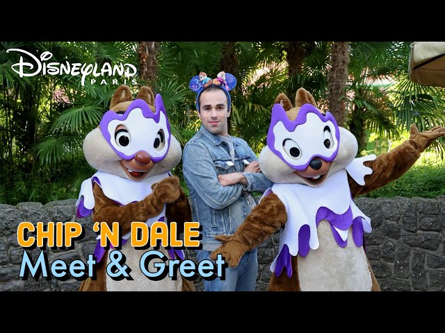 Disneyland Paris: Meet & Greet Chip 'N Dale (October 16th 2023)
