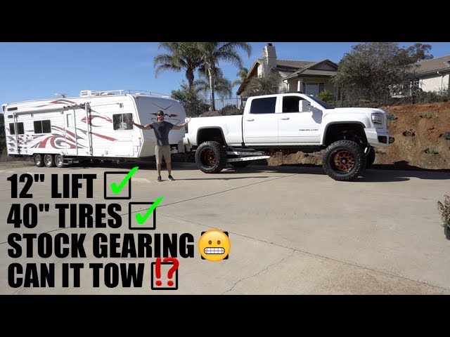 CAN THIS HUGE TRUCK STILL TOW?!