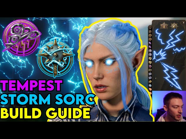 Storm Sorcerer / Tempest Cleric Multiclass Build Guide: Baldur's Gate 3