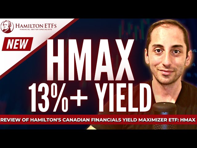HMAX: Hamilton Canadian Financials YIELD MAXIMIZER Covered Call ETF Review | 13%+ Yield?! Big Banks!