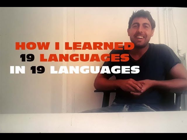 How I learned 19 languages, in 19 languages